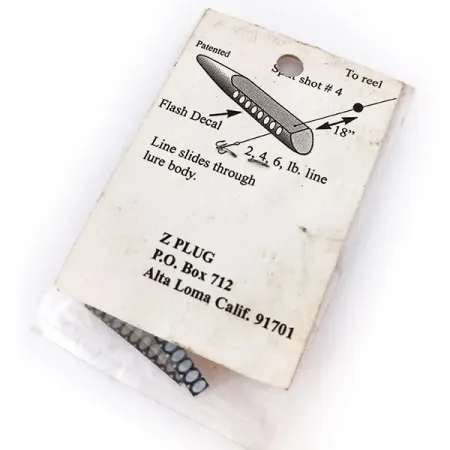 ZPlug Lures Z Plug Mini Esca inline, Oro, 2g, Design passante, #10390