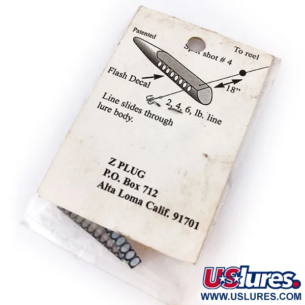 ZPlug Lures Z Plug Mini Esca inline, Oro, 2g, Design passante, #10390