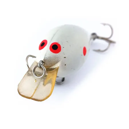 Norman Little N Crankbait, Bianco, 14g, Rattling, #10392