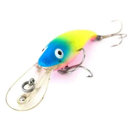 Cotton Cordell Wally Diver Esca artificiale, Rainbow, 14g, Glow, #10397