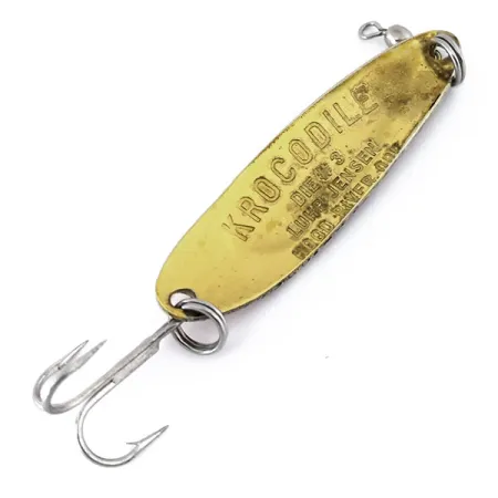 Luhr Jensen Krocodile Die #3 Ondulante, Giallo/Rosso, 10g, #10410