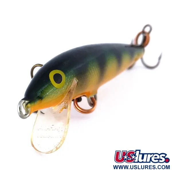 Rapala Original Floater F7 Minnow, Fire Tiger, 4g, Balsa, #10414