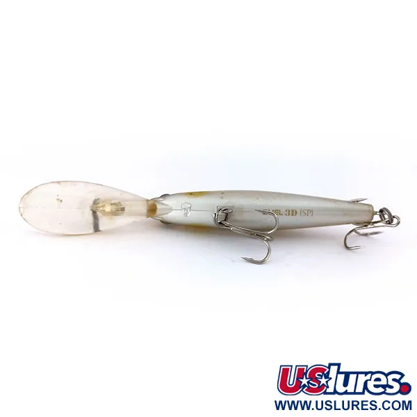 Yo-Zuri 3DS Shad SR Artificiale, Oro/Perla, 6g, Suspending, #10418