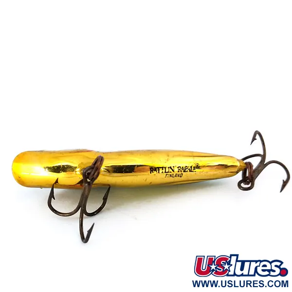 Rapala Rattl'n RAP Esca Lipless, Oro/Verde, 12g, Affondante, #10419