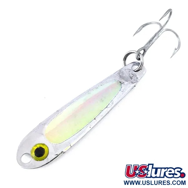 Hopkins Smoothie Jig Lure UV Glow Jig, Verde/Rosa/Nichel, 11g, #10424