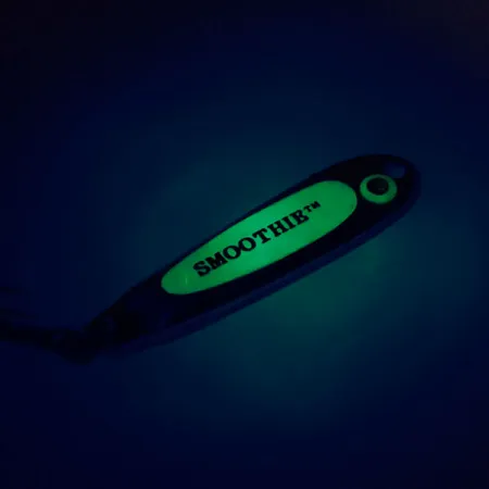 Hopkins Smoothie Jig Lure UV Glow Jig, Verde/Rosa/Nichel, 11g, #10424