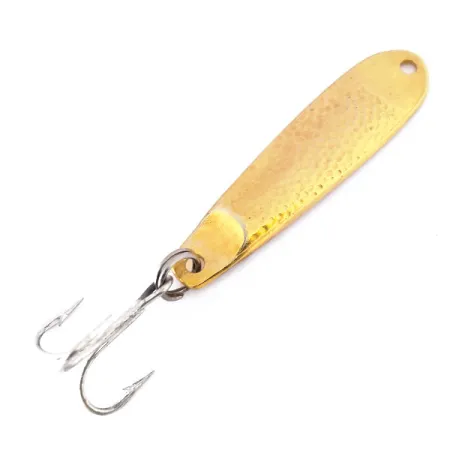 Hopkins Shorty 45 Spoon Jig, Oro martellato, 14g, Effetto martello, #10426