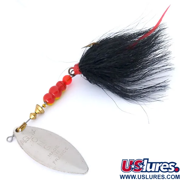 Mepps Aglia Long 3 Dressed (bucktail) Rotante, Argento, 12g, #10434