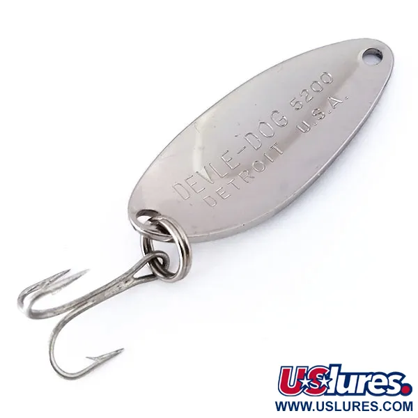 Ondulante Eppinger Dardevle Devle Dog 5200, Nichel, 7g, Detroit, #10446