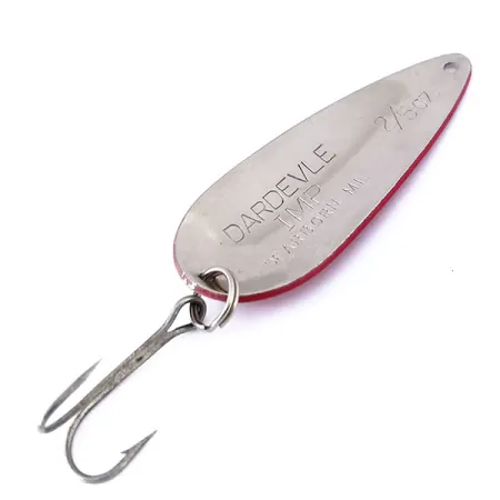 Eppinger Dardevle Imp Ondulante, Rosso/Bianco/Nickel, 11g, Oscil., #10452