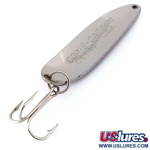 Dardevle Cop-E-Cat 7400 Ondulante, Rosso/Nickel, 21g, Detroit, #10473