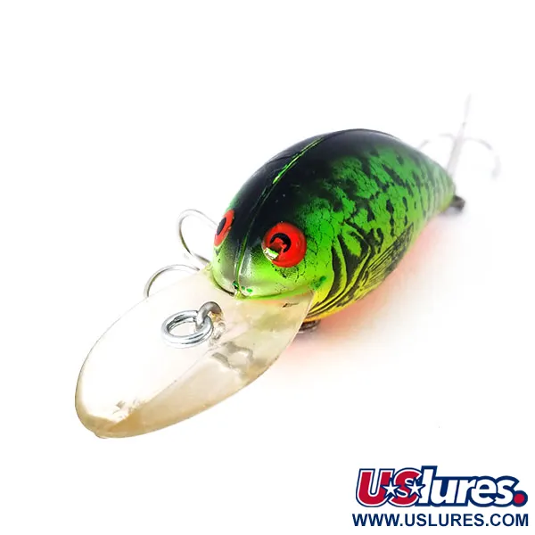 Bomber Model 6A UV Crankbait, UV Glow, 9g, Fluorescente, #10480