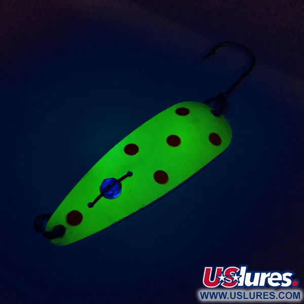 Eppinger Red Eye Evil Eye UV Ondulante, Giallo/Rosso, 6g, UV, #10496