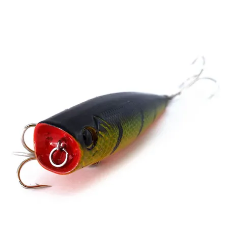 Bass Pro Shops XTS Popper, Fire Tiger, 10.5g, Bocca concava, #10498