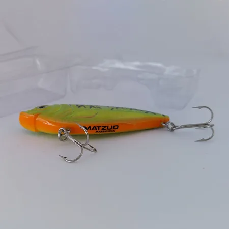 Matzuo Lipless UV Lipless Crankbait, Fire Tiger, 14g, UV-Finish, #10502