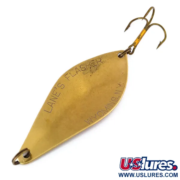 Lanes Tackle & Bait Lane's Flasher Ondulante, Ottone, 14g, USA, #10505