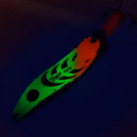 Mepps Syclops 2 UV Ondulante, Fire Tiger, 17g, UV-reattivo, #10538