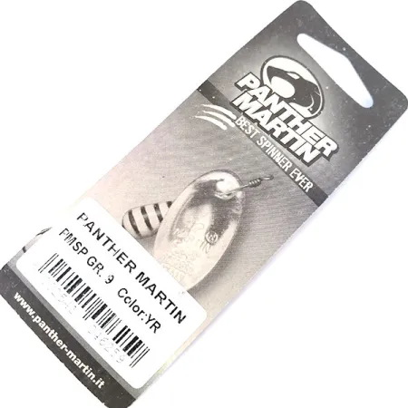 Panther Martin 9 Con Punti Cucchiaino, Rosso/Giallo, 11g, #10553