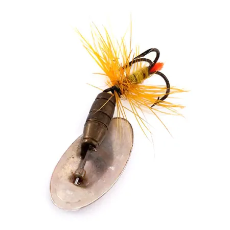 Panther Martin Zavorra con Mosca 4 Rotante, Oro, 3g, Mosca, #10554