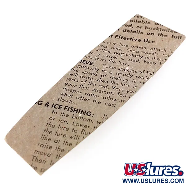 Hopkins Hammered Spoon Ondulante, Nichel martellato, 7g, Inox, #10618