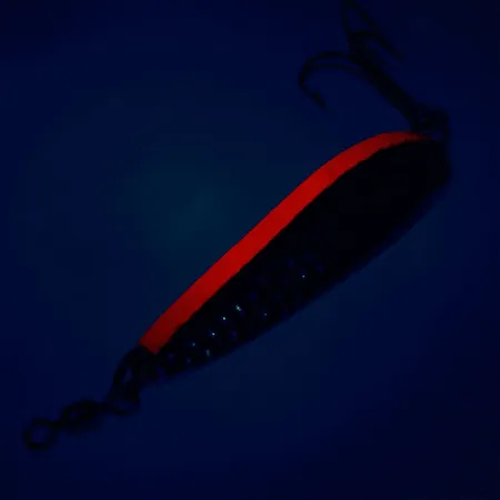 Luhr Jensen Krocodile Die #4 Ondulante, Nichel/Arancio, 14g, UV, #10625