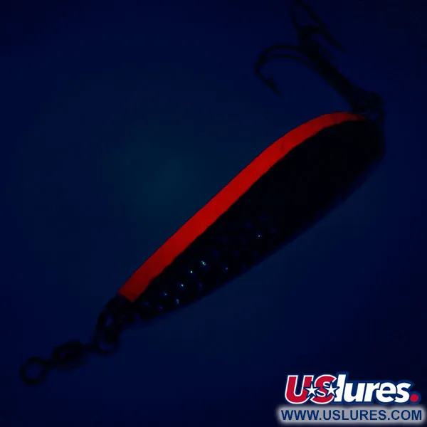 Luhr Jensen Krocodile Die #4 Ondulante, Nichel/Arancio, 14g, UV, #10625