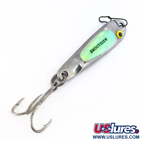 Hopkins Smoothie Glow Jig Lure Jig, Nichel/Rosso/Glow, 21g, Glow, #10628