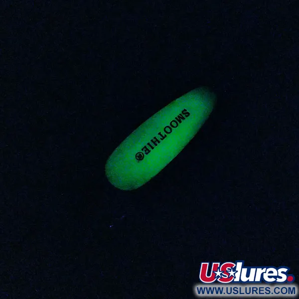 Hopkins Smoothie Glow Jig Lure Jig, Nichel/Rosso/Glow, 21g, Glow, #10628