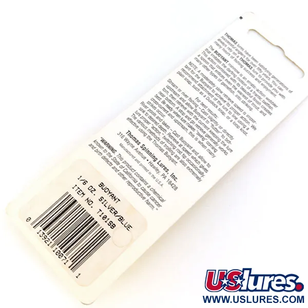 Thomas Buoyant Ondulante, Trota Blu, 5g, Riflesso a contrasto, #10659