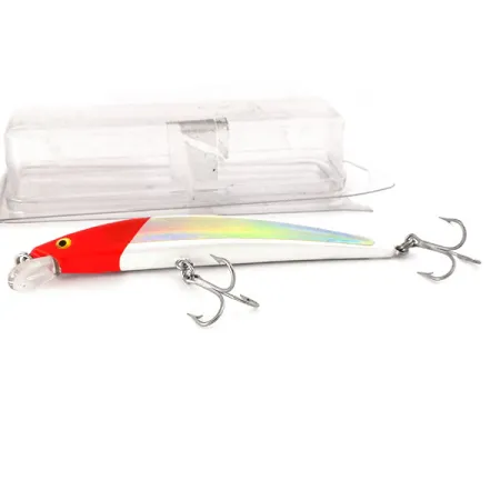 YO-ZURI CRYSTAL MINNOW (F) 13 Minnow, Red Head, 17g, Floating, #10667