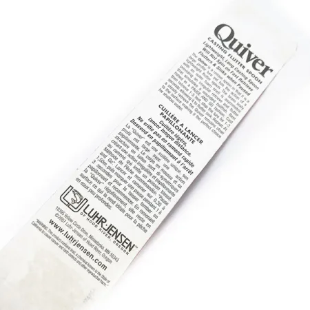 Luhr Jensen Quiver Ondulante, Argento, 39g, Affondamento, #11407