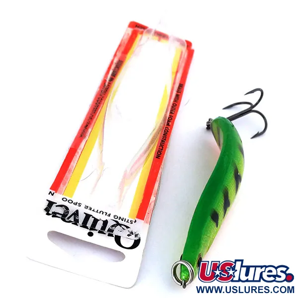 Luhr Jensen Quiver Ondulante, Fire Tiger, 39g, Luminoso, #10694