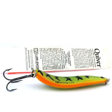 Luhr Jensen Quiver Ondulante, Fire Tiger, 39g, Luminoso, #10694