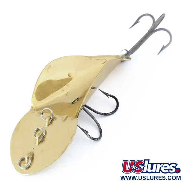 Buck Perry Spoonplug Ondulante, Oro, 21g, 3 punti attacco, #10700