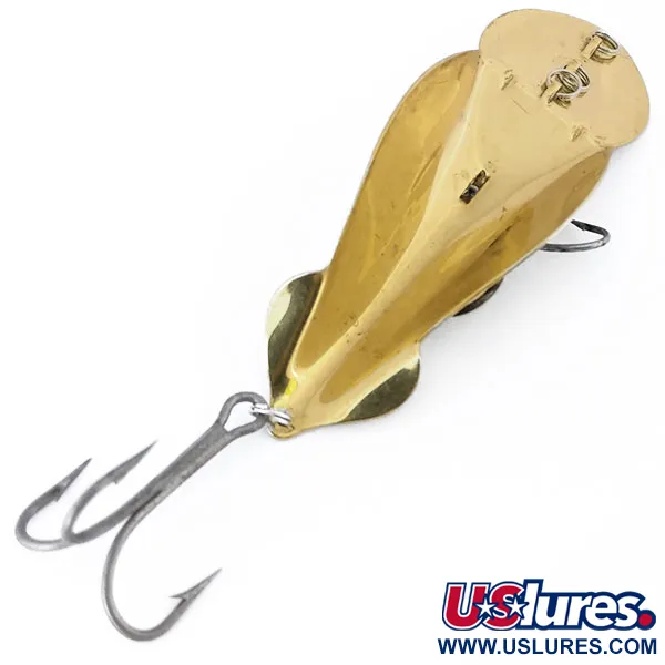 Buck Perry Spoonplug Ondulante, Oro, 21g, 3 punti attacco, #10700