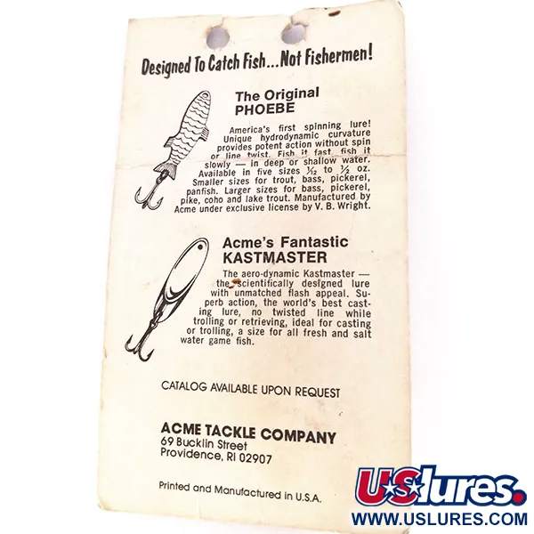 Acme K.O. Wobbler Ondulante, Arancione, 7g, Sonic Flipper, #10710