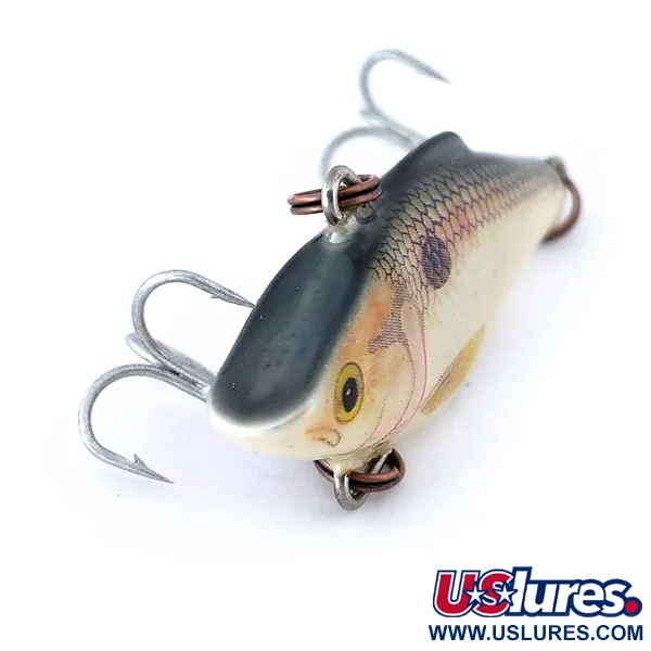 Rapala Rattl'n RAP Lipless Affondante, Argento Nero, 6g, #10716