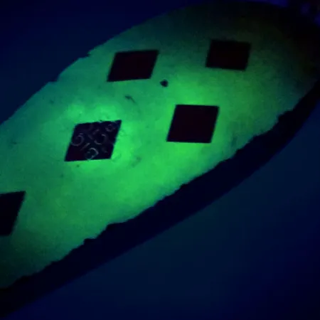 Prescott Spinner Big Doctor 285 UV Ondulante, Giallo/Rosso, 28g, UV, #10718