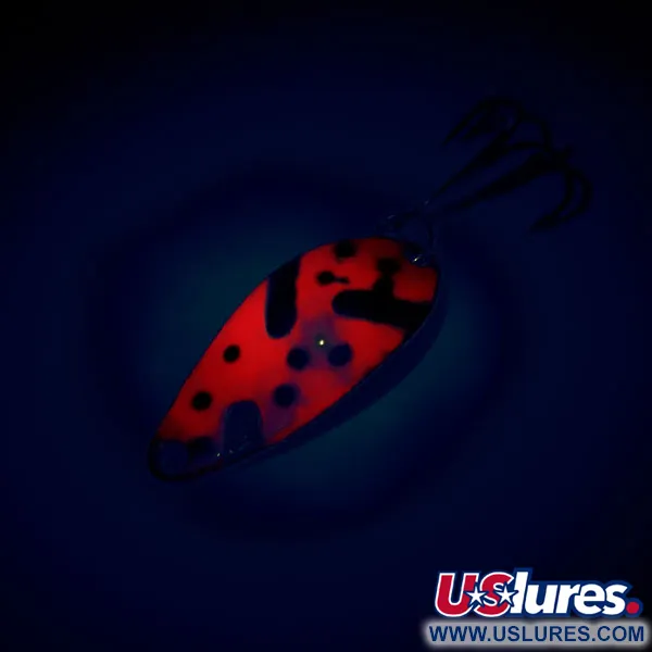 Acme Little Cleo Cucchiaino, Rosso / Nero / Nichel, 3,5g, UV, #10721