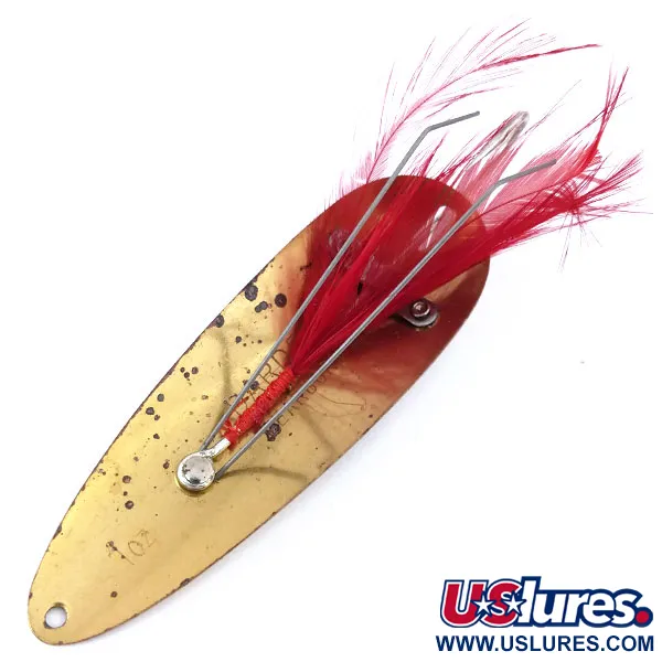 Eppinger Weedless Dardevle Ondulante, Oro, 28g, Antialga, #10730