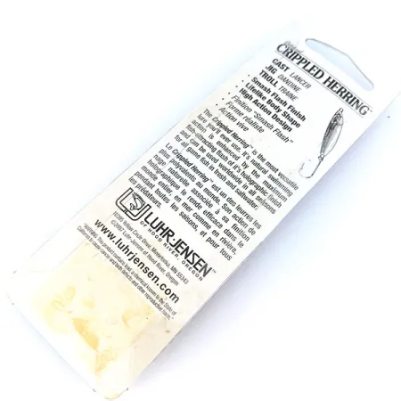 Luhr Jensen Crippled Herring Jig, Giallo Nero, 42g, Smash Flash, #10788