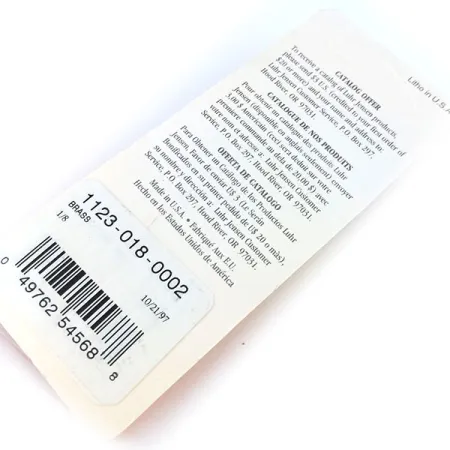 Luhr Jensen Lil' Kroc (Krocodile Stubby), Oro 4,5g, Ondulante #22095