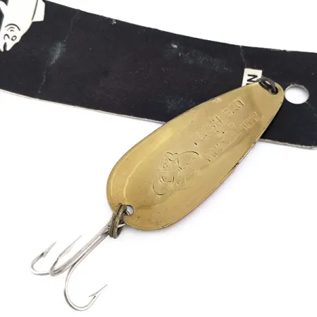 Nebco FlashBait 266 Cucchiaino, Hammered Gold / Pink, 10g, UV, #10798