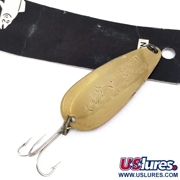 Nebco FlashBait 266 Cucchiaino, Hammered Gold / Pink, 10g, UV, #10798