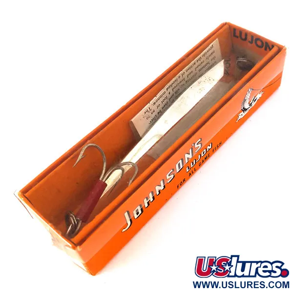 Johnson Lujon Jig Lure, Nickel, 70g, spoon forgiato, #10799