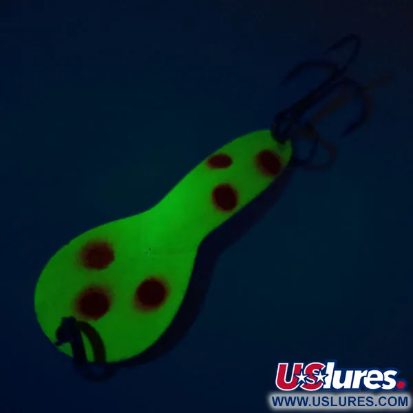 Acme Dazzler #2 UV Ondulante, Giallo-Rosso, 7g, Finitura UV, #10800