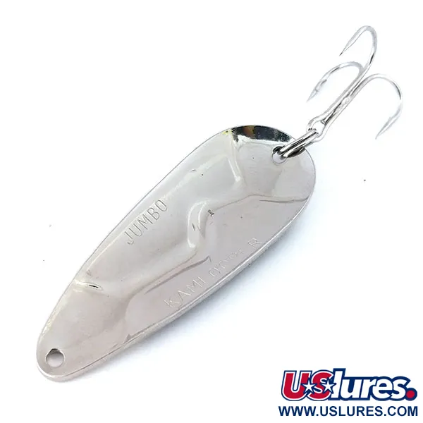 Acme Kamlooper Jumbo Ondulante, Nero/Bianco/Nickel, 18g, Lancio, #10807