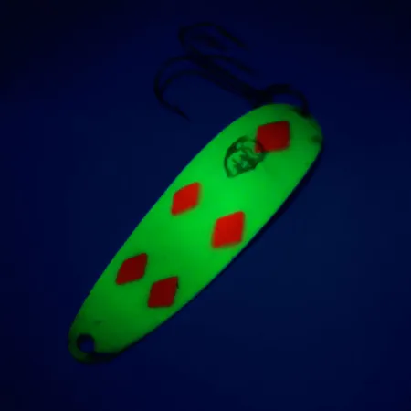 Dardevle Cop-E-Cat 7400 UV Ondulante, Five of Diamonds, 14g, UV, #10817