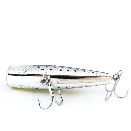 Bass Pro Shops XTS Popper, Oro/Argento, 10,5g, Rattle interno, #10827