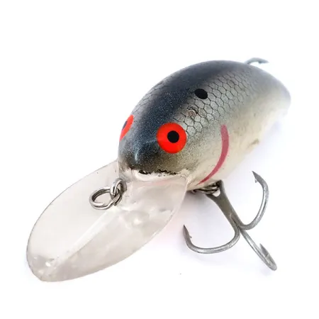 Bomber Model A 67 Crankbait, Scaglie Argento, 14g, Rattle, #10834